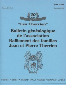 Les Terrien - Volume 10 No 2 - 1994
